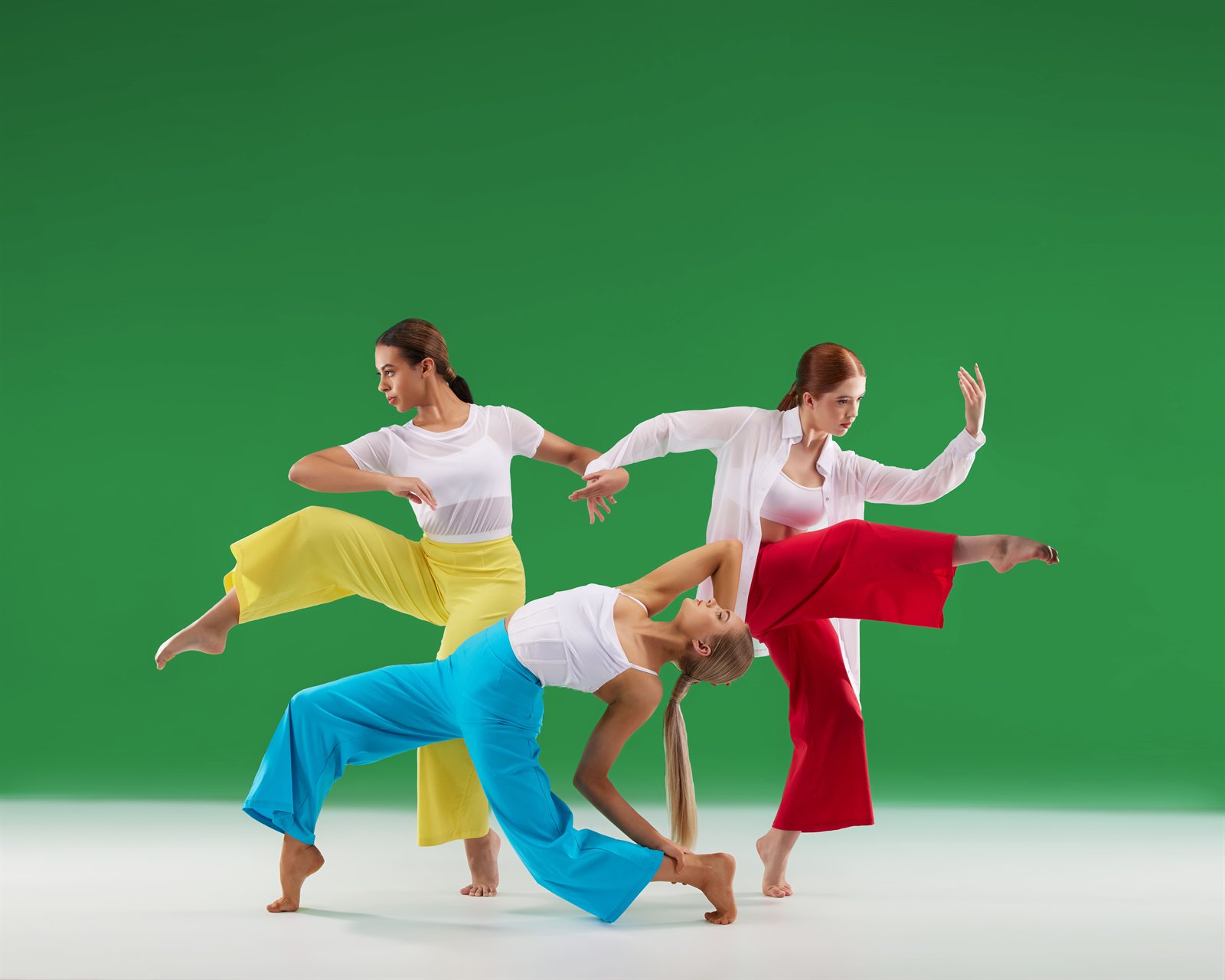 Weissman HAVE collection - multicolor lineup (white / canary / red / turquoise)