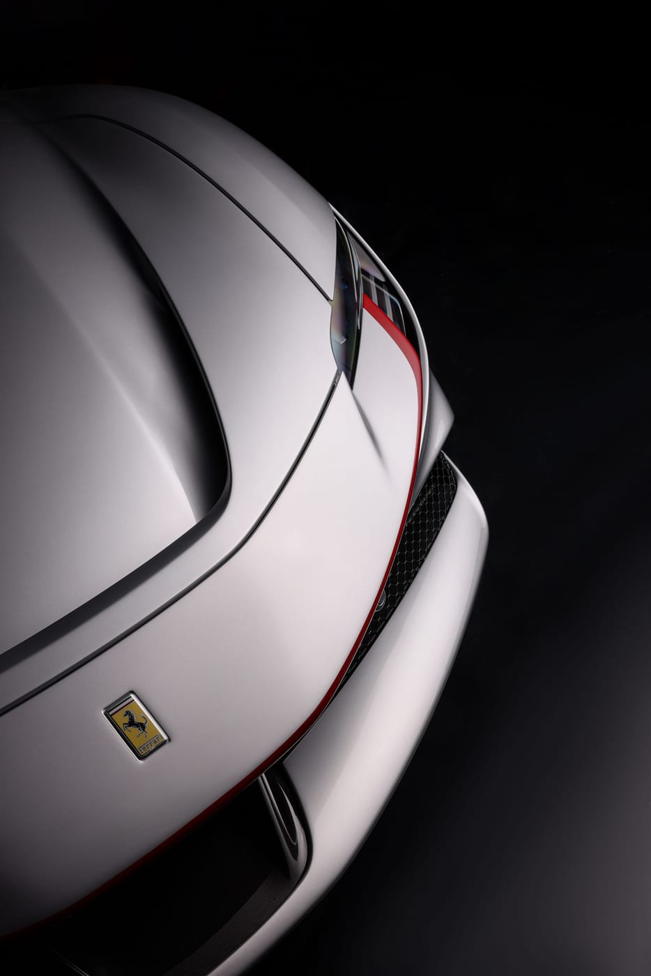Ferrari SF90 photographed for a Houston dealership campaign