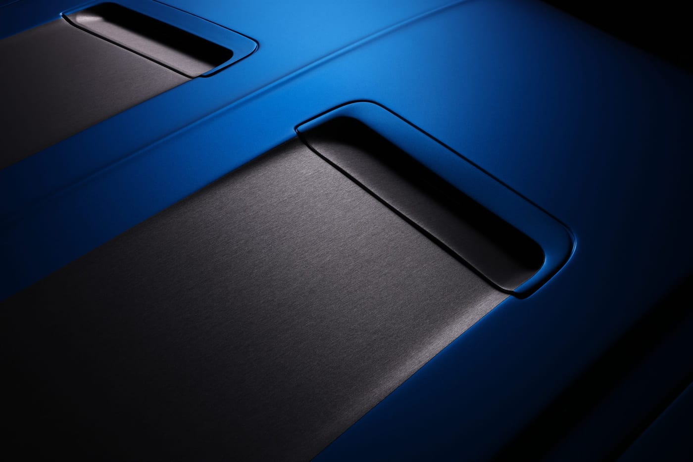 Ford Mustang GT front end, cinematic garage lighting